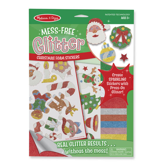Mess-Free Glitter Christmas